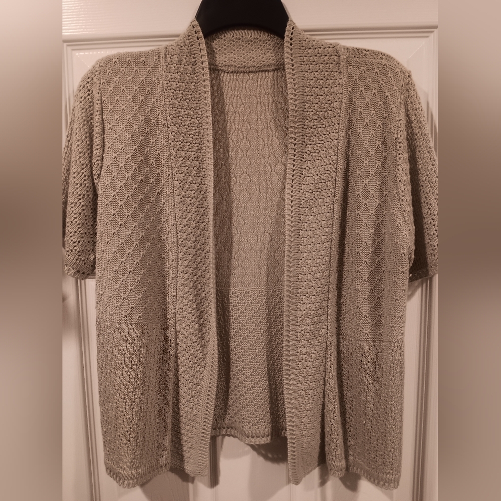 Women's Knit Open Front Lightweight Cartigan